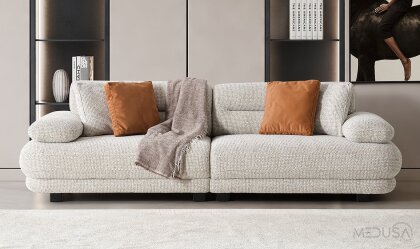 Medusa Home - Pagoda Dinlenme Mekanizmalı Üçlü Koltuk