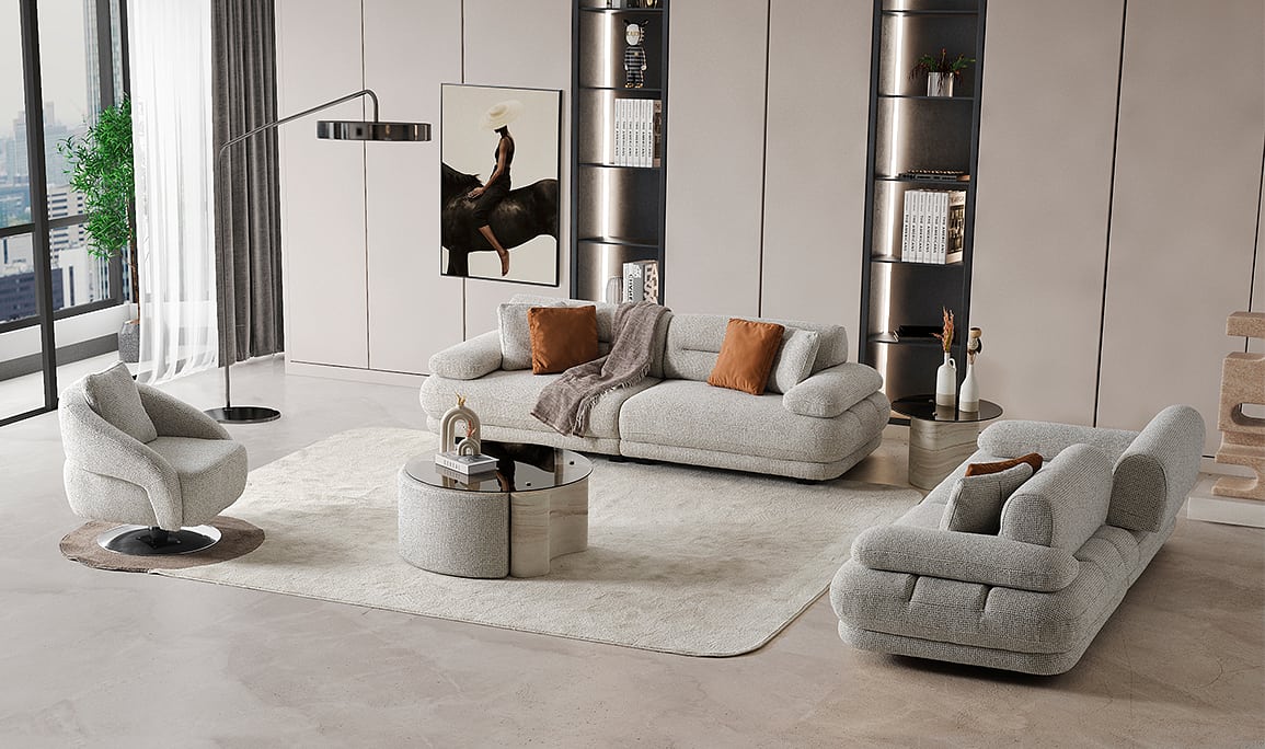 Medusa Home Mobilya - Pagoda Koltuk Takımı