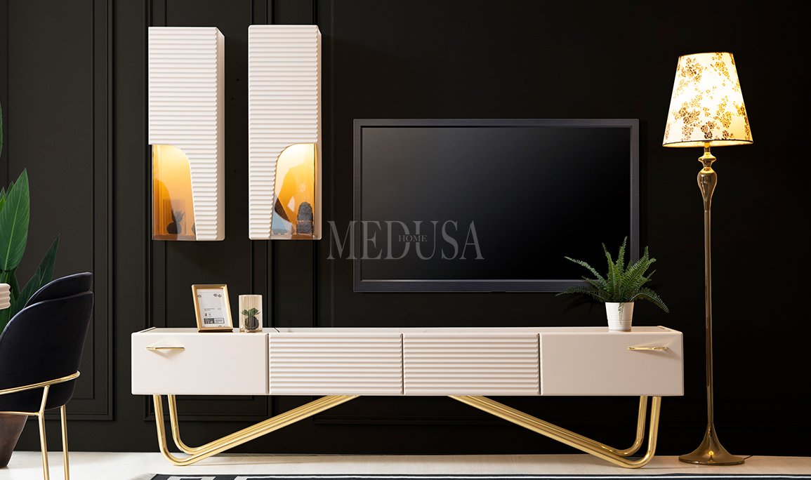 Medusa Home Mobilya - Pandora Beyaz Tv Ünitesi