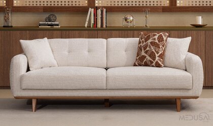 Medusa Home - Papatya Üçlü Koltuk