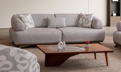 Medusa Home Mobilya - Parino Üçlü Koltuk