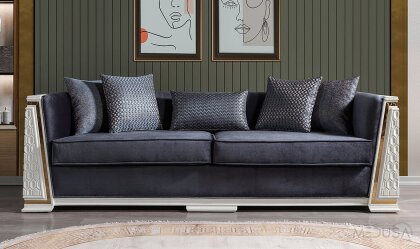 Medusa Home Mobilya - Paris Luxury Üçlü Koltuk