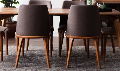 Medusa Home - Pera Modern Sandalye Antrasit