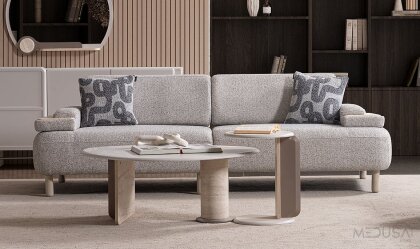 Medusa Home - Perla Üçlü Koltuk