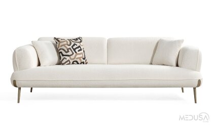 Medusa Home - Petron Üçlü Koltuk
