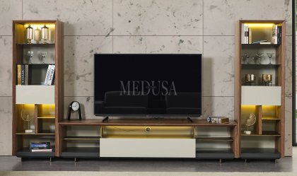 Medusa Home - Pietra Tv Ünitesi Tam Set