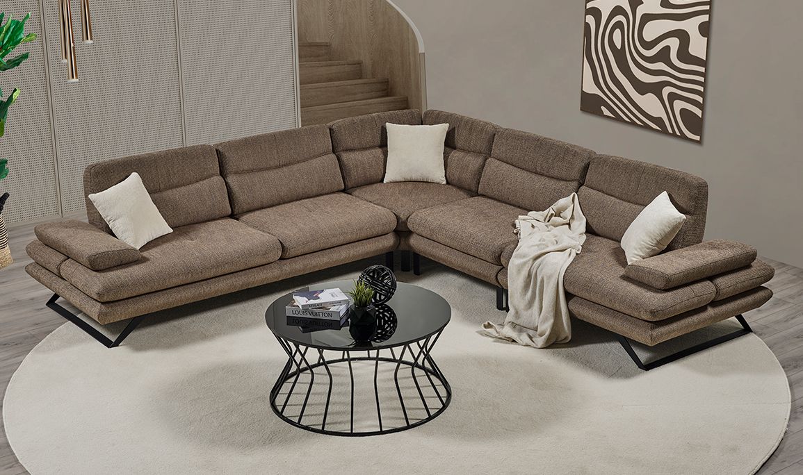 Medusa Home Mobilya - Polo Black Köşe Takımı