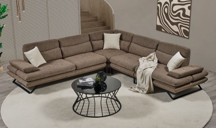Medusa Home - Polo Black Köşe Takımı