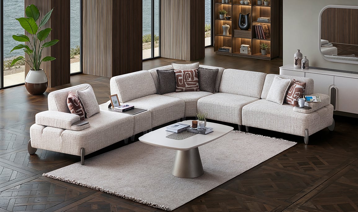 Medusa Home Mobilya - Porti Köşe Takımı