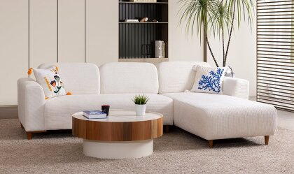 Medusa Home Mobilya - Prago Mini Köşe Takımı - L Köşe Takımları