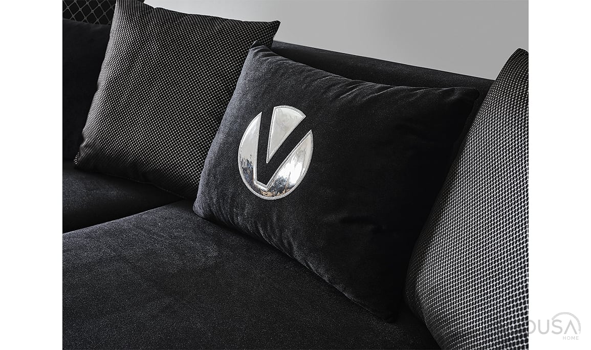 Medusa Home Mobilya - Premier White Dörtlü Koltuk