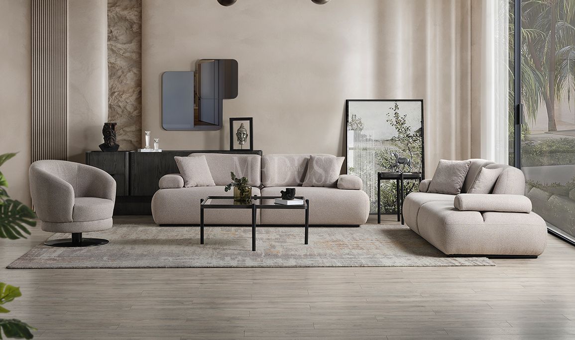 Medusa Home Mobilya - Puffy Koltuk Takımı