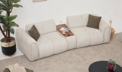 Medusa Home - Pufi Plus Üçlü Koltuk