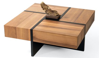 Medusa Home Mobilya - Pumax Orta Sehpa - Ceviz Orta Sehpa