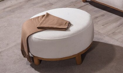 Medusa Home - Quatro Yuvarlak Puf