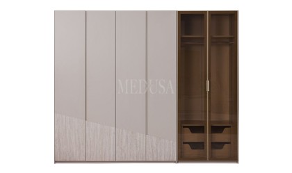Medusa Home - Rams 6 Kapılı Reflekte Gardırop