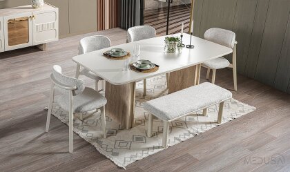 Medusa Home - Rayon Yemek Masası