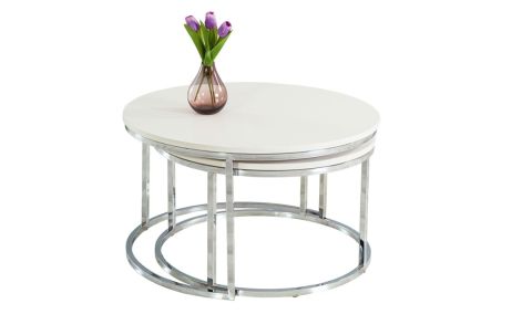 Medusa Home - Riga White Orta Sehpa