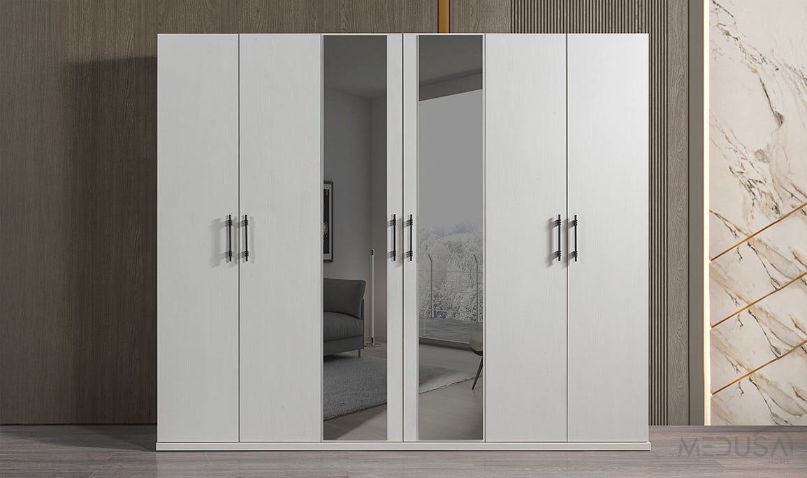 Medusa Home Mobilya - Rita Gardırop - Aynalı
