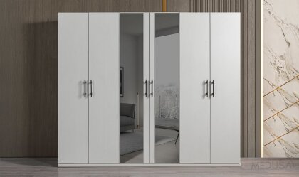 Medusa Home - Rita Gardırop - Aynalı
