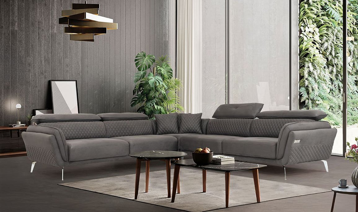 Medusa Home Mobilya - Roal Antrasit Köşe Takımı