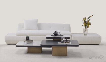 Medusa Home - Rocca Üçlü Koltuk