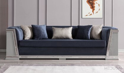 Medusa Home - Rodessa Luxury Üçlü Koltuk