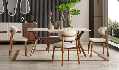 Medusa Home Mobilya - Rolex Yemek Odası
