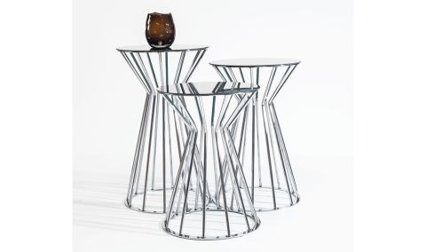 Medusa Home Mobilya - Roma Silver Zigon Sehpa