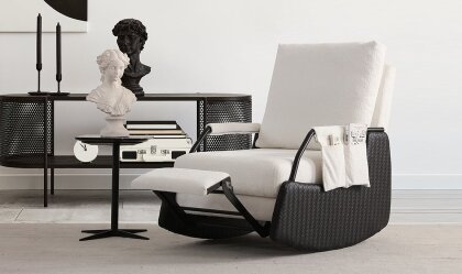 Medusa Home - Rosenya Sallanır Siyah Berjer