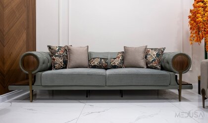 Medusa Home - Rover Art Üçlü Koltuk