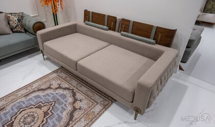 Medusa Home Mobilya - Rover Chester Üçlü Koltuk