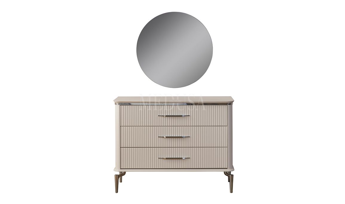Medusa Home Mobilya - Royal Silver Şifonyer