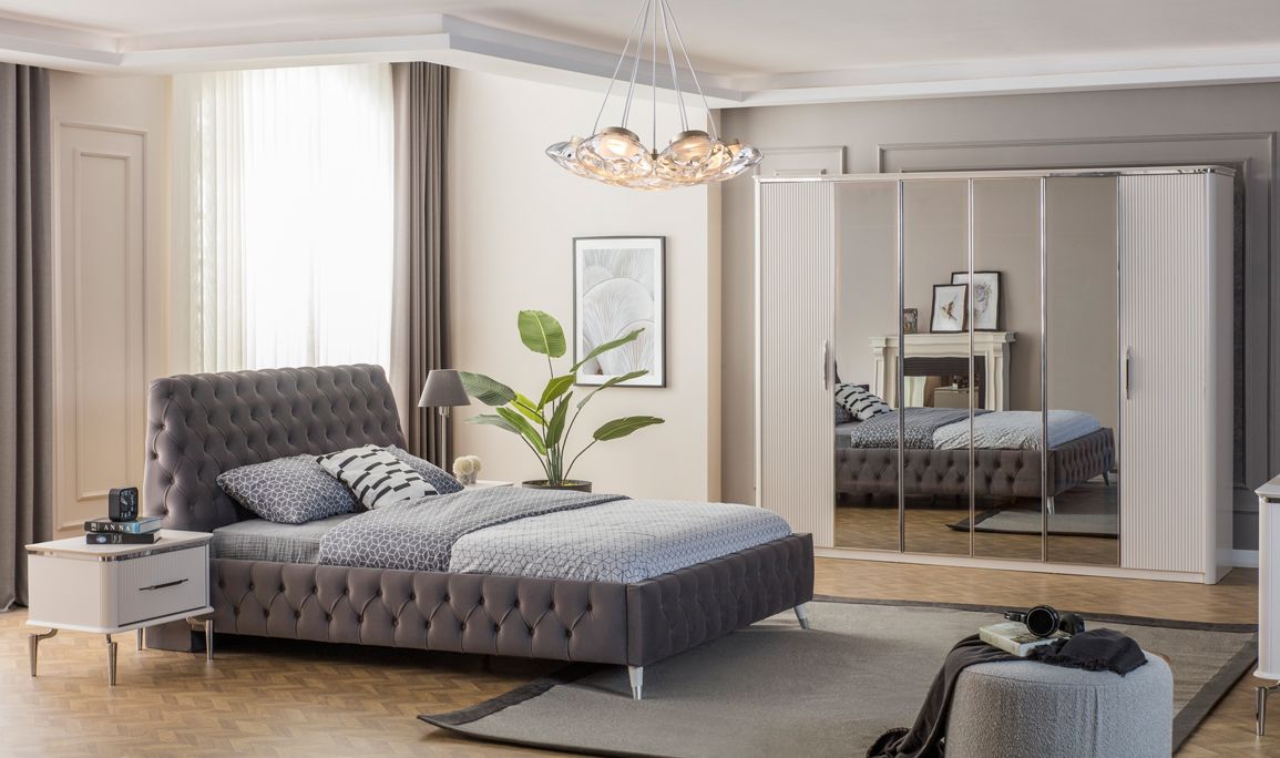 Medusa Home Mobilya - Royal Silver Yatak Odası