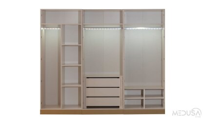 Medusa Home Mobilya - Rozalina 6 Kapaklı Gardırop