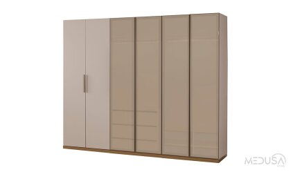 Medusa Home Mobilya - Rozalina 6 Kapaklı Gardırop