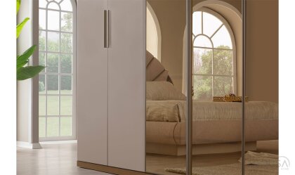 Medusa Home Mobilya - Rozalina 6 Kapaklı Gardırop