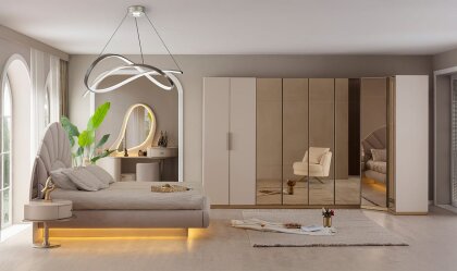 Medusa Home - Rozalina Köşe Yatak Odası