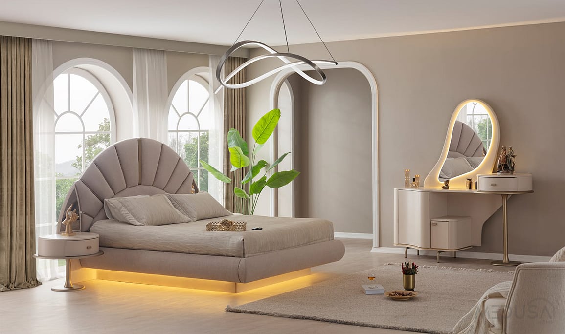 Medusa Home Mobilya - Rozalina Köşe Yatak Odası