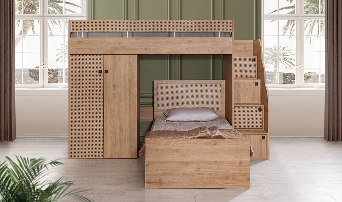 Medusa Home Mobilya - Rustik Ranza Set 02