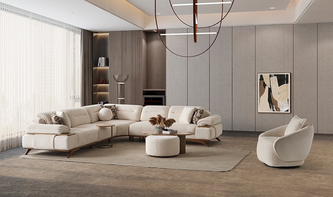 Medusa Home Mobilya - Safir Base Köşe Takımı