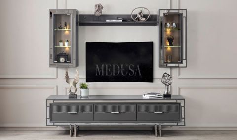 Medusa Home - Sedef Tv Ünitesi Camlı