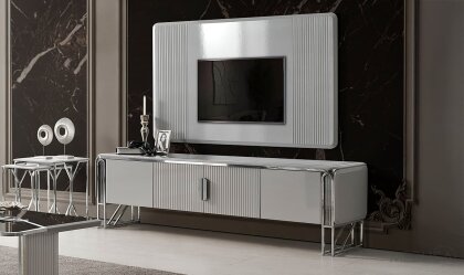 Medusa Home Mobilya - Selux Gri Yemek Odası