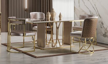 Medusa Home - Selux Vizon Yemek Masası