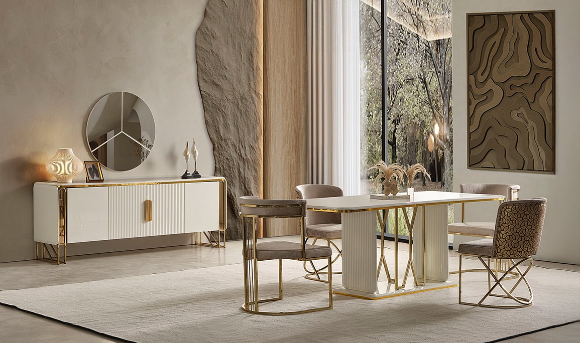 Medusa Home Mobilya - Selux Yemek Odası Takımı 