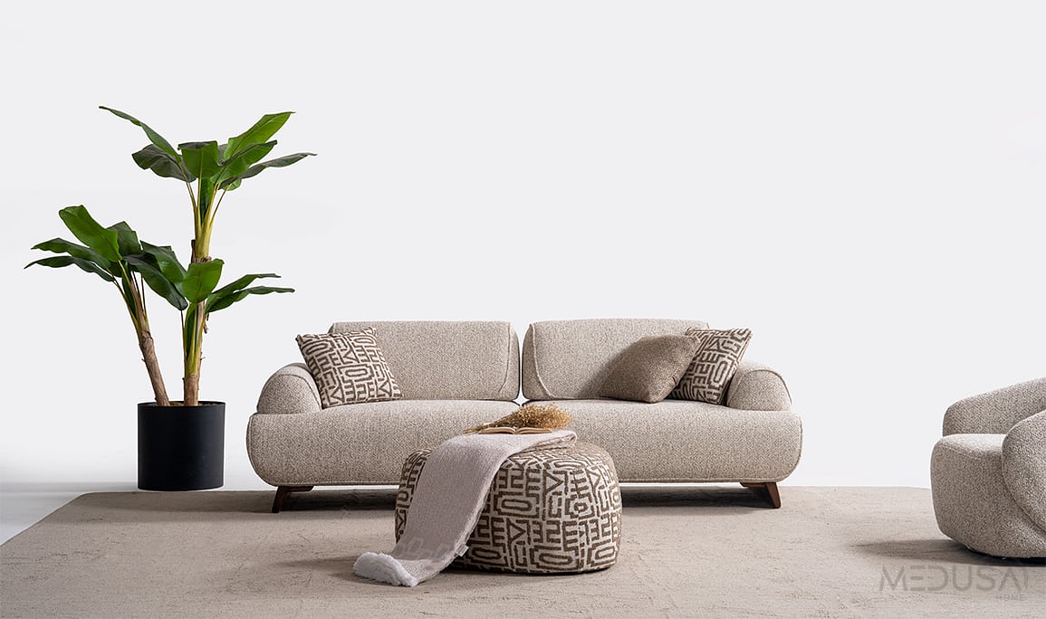Medusa Home Mobilya - Sera Üçlü Koltuk