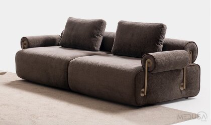 Medusa Home - Sereno Üçlü Koltuk