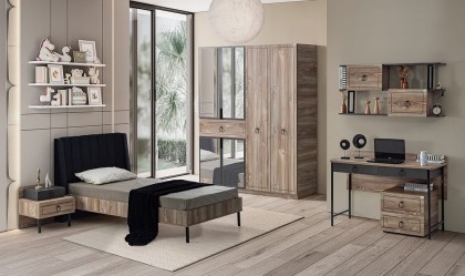 Medusa Home Mobilya - Shadow Genç Odası - Genç Odası Takımları
