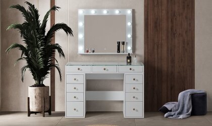 Medusa Home Mobilya - Shine Beyaz Şifonyer - Şifonyerler & Çamaşırlıklar
