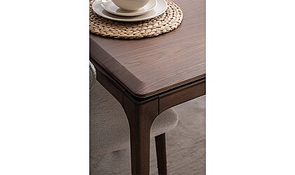 Medusa Home Mobilya - Siesta Amerikan Ceviz Açılır Yemek Masası